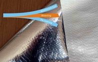 Single Side Radiant Barrier Foil Foil Kain Tenun 1.22 m Lebar Disesuaikan Panjang