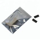Zip-lock Flat Static Shielding bags / ESD Barrier Bags Untuk Elektronik Ukuran dan pencetakan yang disesuaikan