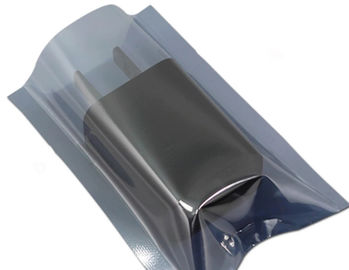 Perak Semi Transparan ESD Anti Static Bags 6x10 Inch Bahan Laminated